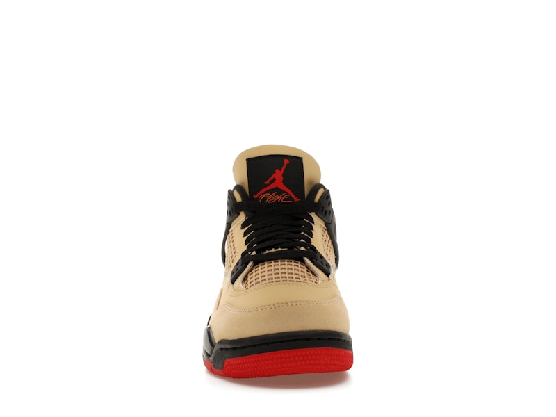 Air Jordan 4 Retro Pizza (GS) - Fire Red/Sesame/White/Starfish - IH2094-200 - 10
