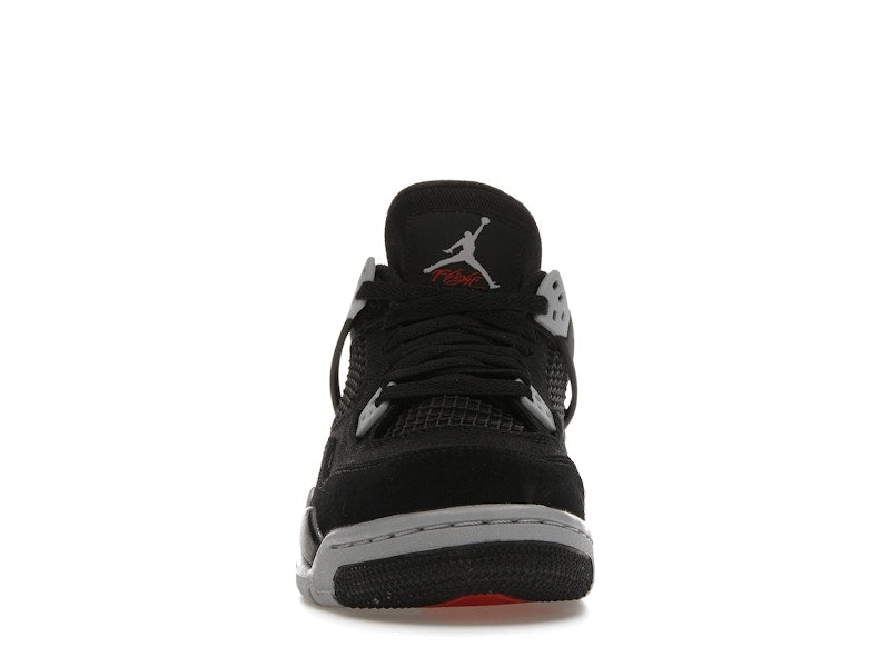 Jordan 4 Retro Black Canvas (GS), vista a 360 gradi 10 di 36