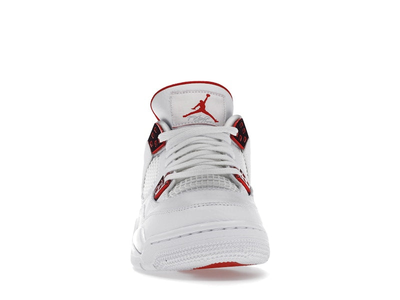 Air Jordan 4 Retro Metallic Red (GS) - White/University Red-Metallic Silver - air-jordan-4-retro-metallic-red-gs - 10