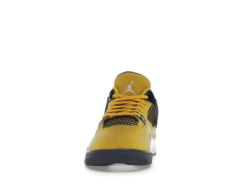 Air Jordan 4 Retro Lightning 2021 (PS) - Tour Yellow/White-Dark Blue Grey - BQ7669-700 - 11