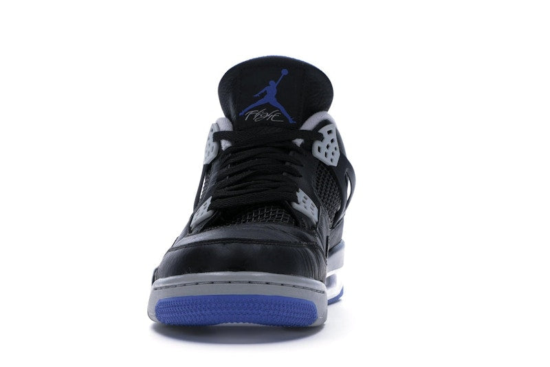 Air Jordan 4 Retro Motorsports Alternate - Black/Game Royal-Matte Silver-White - air-jordan-4-retro-motorsports-alternate - 11