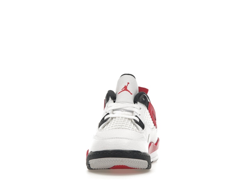 Air Jordan 4 Retro Red Cement (TD) - White/Fire Red/Black/Neutral Grey - BQ7670-161 - 11