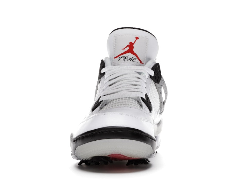 Air Jordan 4 Retro Golf White Cement - White/Tech Grey-Black-Fire Red - CU9981-100 - 11
