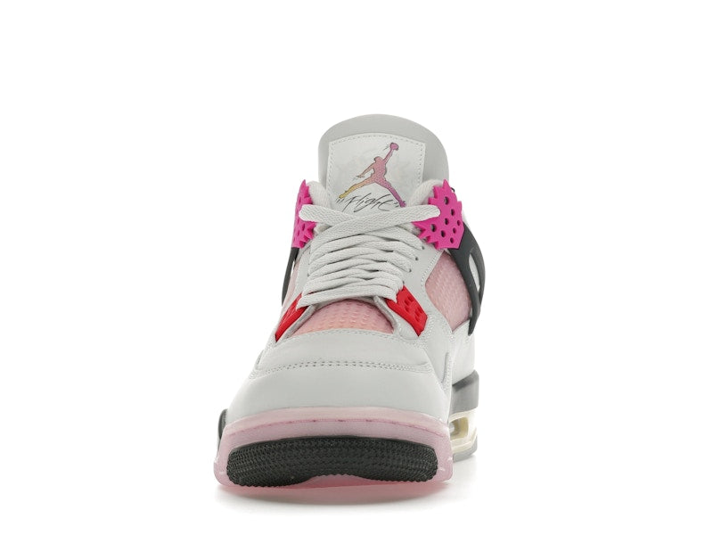 Air Jordan 4 Retro Comic - Off White/Anthracite/Neutral Grey/Fire Pink/Light Arctic Pink/Muslin - JA1135-100 - 11