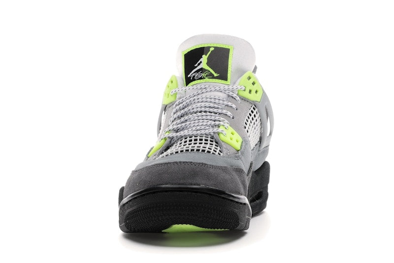 Air Jordan 4 Retro Se Neon (GS) - Cool Grey/Volt-Wolf Grey-Anthracite - CT5343-007 - 11