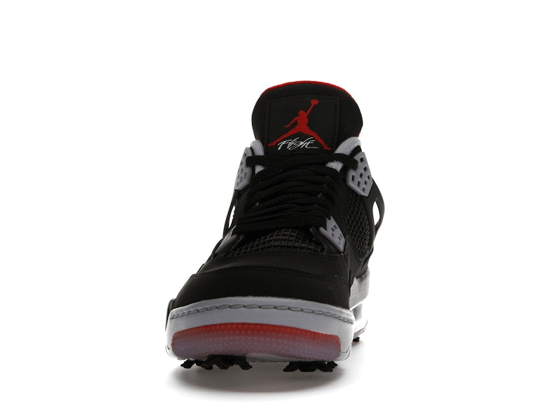 Air Jordan 4 Retro Golf Bred - Black/Fire Red-Cement Grey-White - CU9981-002 - 11