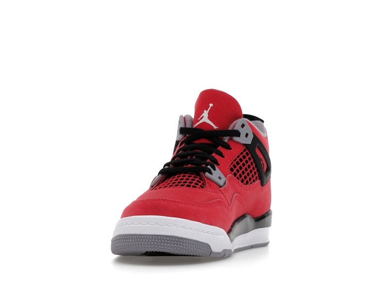 Air Jordan 4 Retro Toro Bravo 2026 (PS) - Fire Red/White/Black/Cement Grey - HV4381-600 - 12