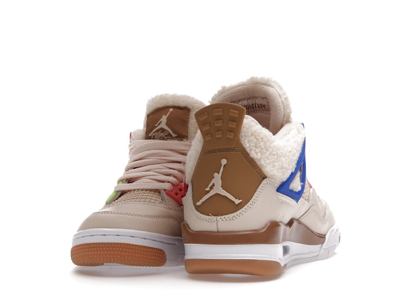 Air Jordan 4 Retro Where The Wild Things Are (GS) - Pearl White/Dark Driftwood-Gym Red - DH0572-264 - 12