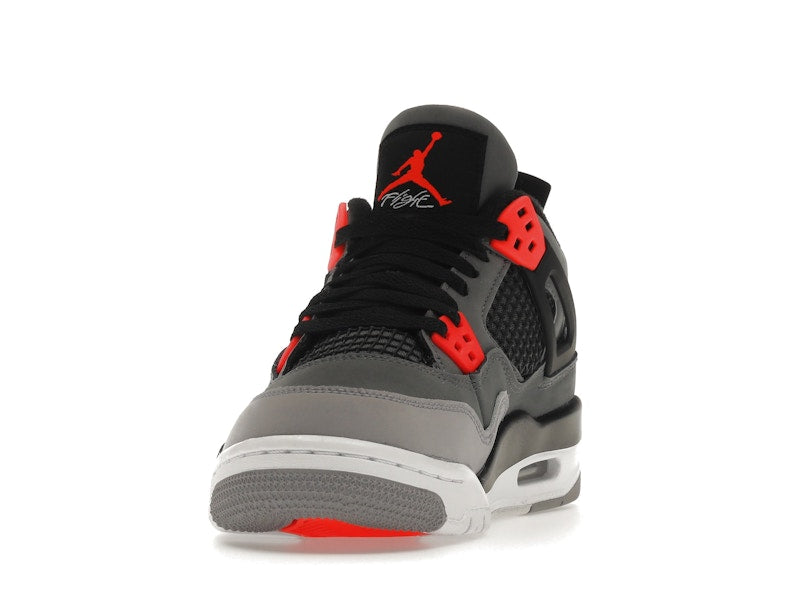 Air Jordan 4 Retro Infrared (GS) - Dark Grey/Infrared 23-Black-Cement Grey - air-jordan-4-retro-infrared-gs - 12