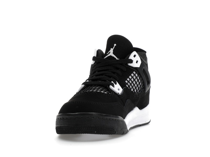 Air Jordan 4 Retro White Thunder (PS) - Black/White/Black - FV4537-001 - 12