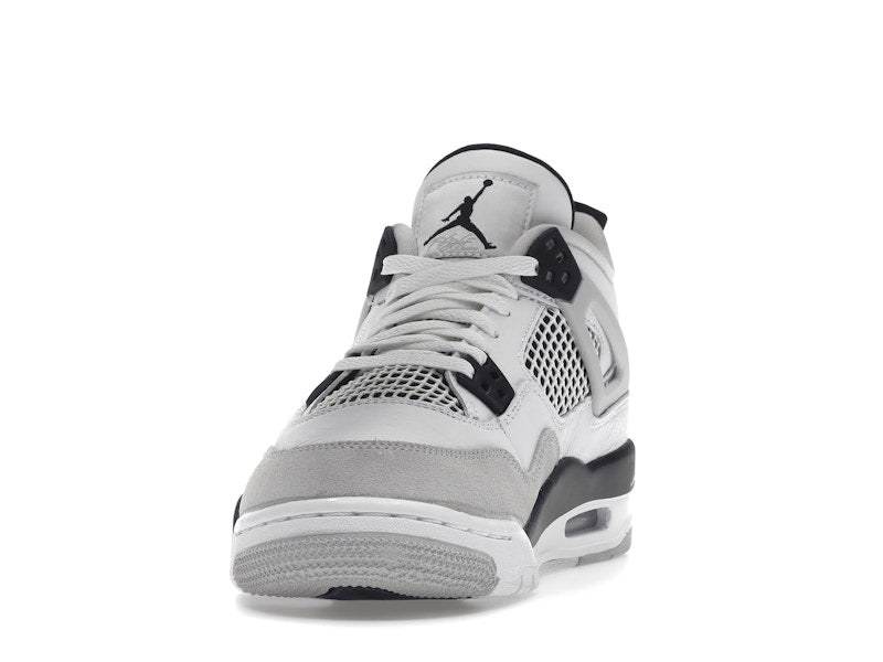 Air Jordan 4 Retro Military Black (GS) - White/Black-Neutral Grey - air-jordan-4-retro-military-black-gs - 12