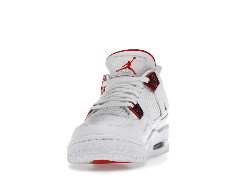 Air Jordan 4 Retro Metallic Red (GS) - White/University Red-Metallic Silver - air-jordan-4-retro-metallic-red-gs - 12