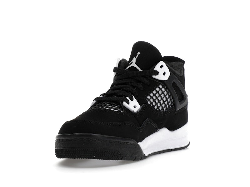 Air Jordan 4 Retro White Thunder (PS) - Black/White/Black - FV4537-001 - 13