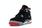 Air Jordan 4 Retro Bred 2019 (GS) - Black/Fire Red-Cement Grey-Summit White - air-jordan-4-retro-bred-2019-gs - 13