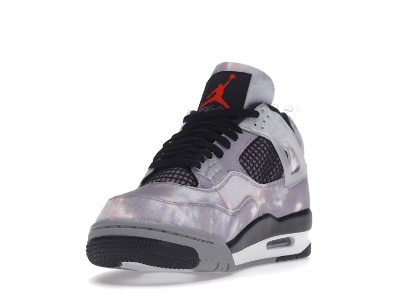 Air Jordan 4 Retro Zen Master - Amethyst Wave/Bright Crimson-Black-Cement Grey - DH7138-506 - 13