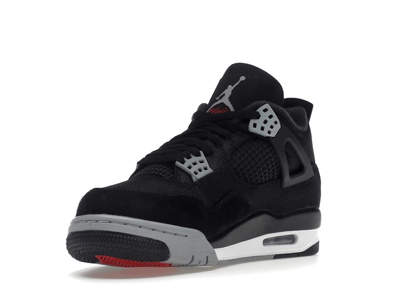 Air Jordan 4 Retro SE Black Canvas, vista a 360 gradi 14 di 38