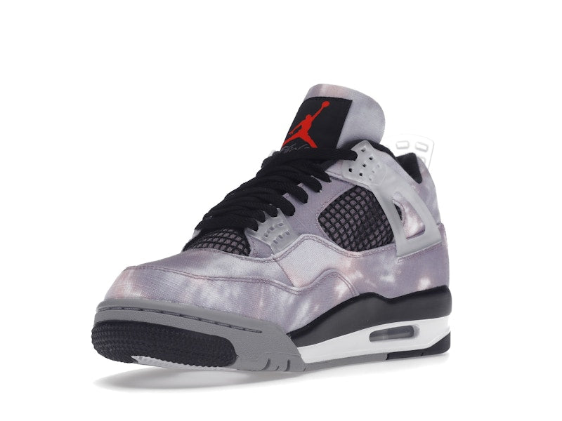 Air Jordan 4 Retro Zen Master - Amethyst Wave/Bright Crimson-Black-Cement Grey - DH7138-506 - 14
