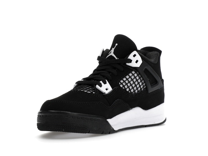 Air Jordan 4 Retro White Thunder (PS) - Black/White/Black - FV4537-001 - 14