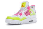 Air Jordan 4 Retro White Lemon Pink (GS) - White/Lemon Venom-Pink Blast - CV7808-100 - 15
