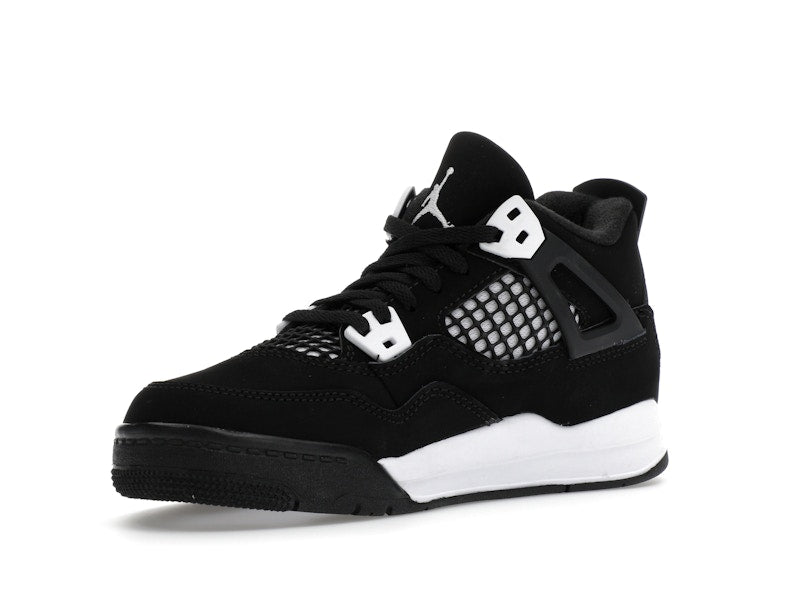 Air Jordan 4 Retro White Thunder (PS) - Black/White/Black - FV4537-001 - 15