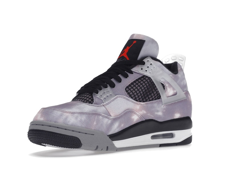 Air Jordan 4 Retro Zen Master - Amethyst Wave/Bright Crimson-Black-Cement Grey - DH7138-506 - 15