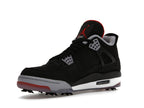 Air Jordan 4 Retro Golf Bred - Black/Fire Red-Cement Grey-White - CU9981-002 - 15