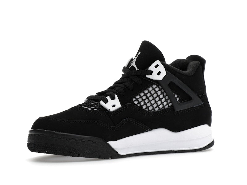 Air Jordan 4 Retro White Thunder (PS) - Black/White/Black - FV4537-001 - 16