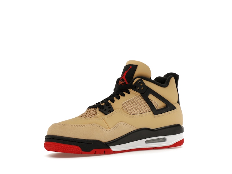 Air Jordan 4 Retro Pizza (GS) - Fire Red/Sesame/White/Starfish - IH2094-200 - 16