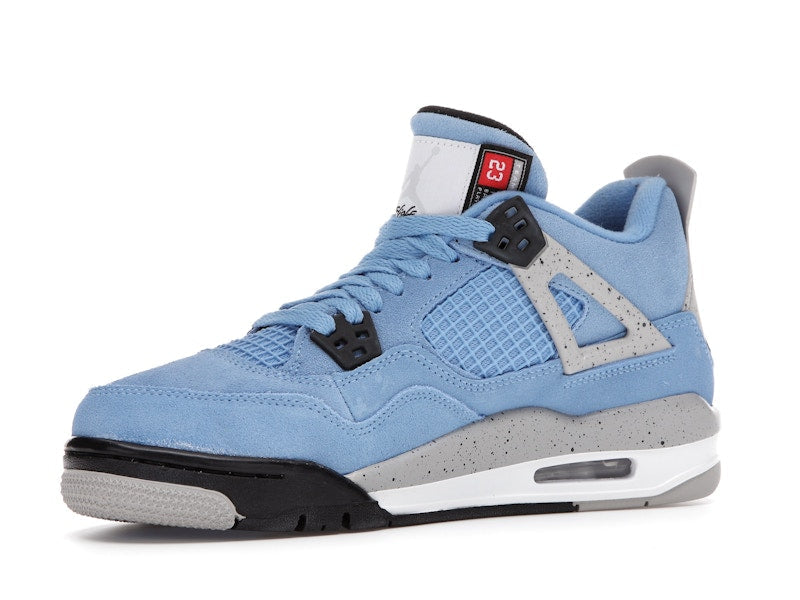 Air Jordan 4 Retro University Blue (GS) - University Blue/Tech Grey/White/Black - air-jordan-4-retro-university-blue-gs - 16