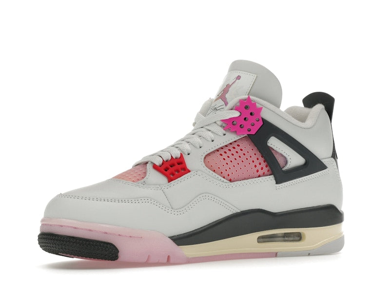 Air Jordan 4 Retro Comic - Off White/Anthracite/Neutral Grey/Fire Pink/Light Arctic Pink/Muslin - JA1135-100 - 16