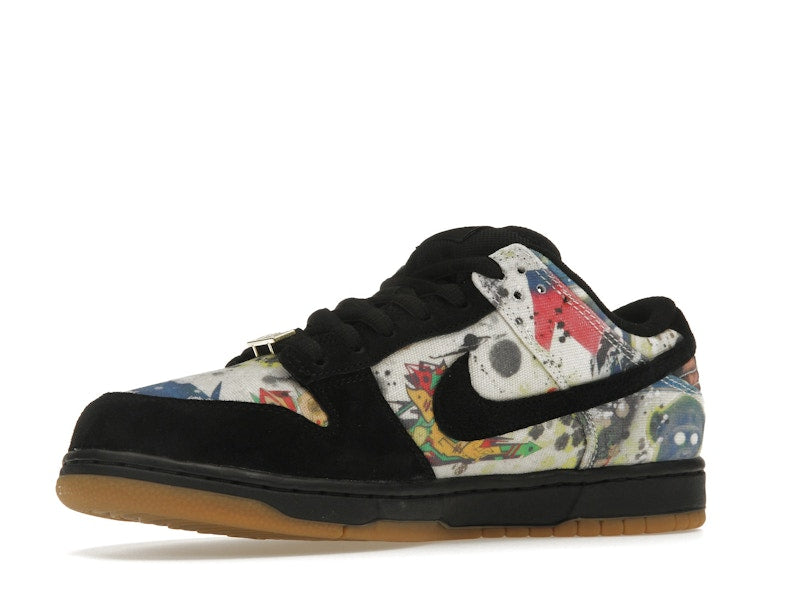 Nike SB Dunk Low Supreme Rammellzee, vista a 360 gradi 16 di 36