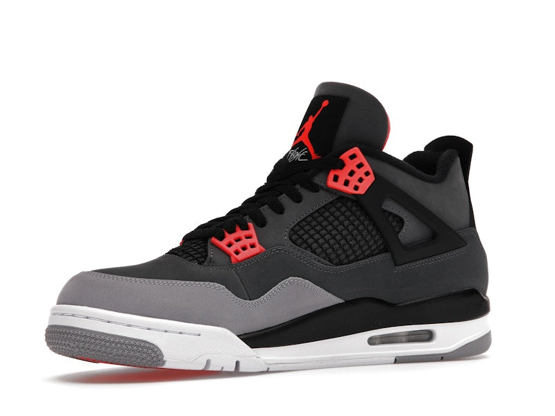 Air Jordan 4 Retro Infrared - Dark Grey/Infrared 23-Black-Cement Grey - DH6927-061 - 16