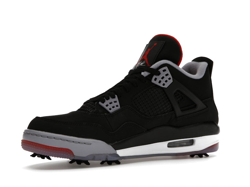 Air Jordan 4 Retro Golf Bred - Black/Fire Red-Cement Grey-White - CU9981-002 - 16