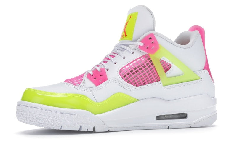 Air Jordan 4 Retro White Lemon Pink (GS) - White/Lemon Venom-Pink Blast - CV7808-100 - 17