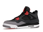 Air Jordan 4 Retro Infrared - Dark Grey/Infrared 23-Black-Cement Grey - DH6927-061 - 17