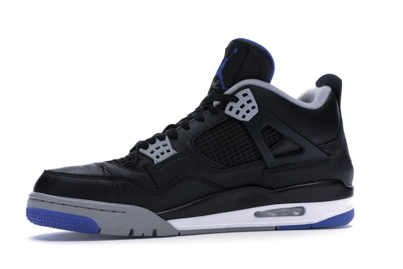 Air Jordan 4 Retro Motorsports Alternate - Black/Game Royal-Matte Silver-White - air-jordan-4-retro-motorsports-alternate - 17