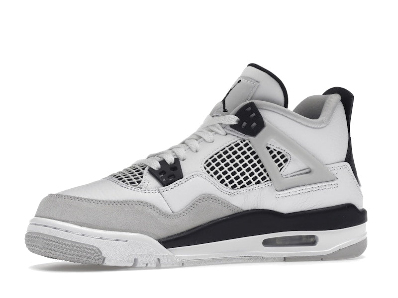 Air Jordan 4 Retro Military Black (GS) - White/Black-Neutral Grey - air-jordan-4-retro-military-black-gs - 17
