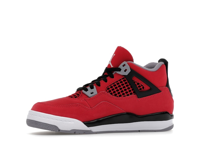 Air Jordan 4 Retro Toro Bravo 2026 (PS) - Fire Red/White/Black/Cement Grey - HV4381-600 - 17
