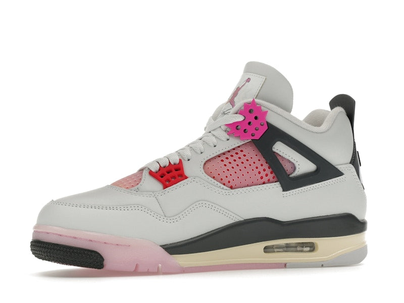 Air Jordan 4 Retro Comic - Off White/Anthracite/Neutral Grey/Fire Pink/Light Arctic Pink/Muslin - JA1135-100 - 17