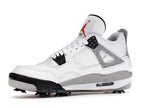 Air Jordan 4 Retro Golf White Cement - White/Tech Grey-Black-Fire Red - CU9981-100 - 17