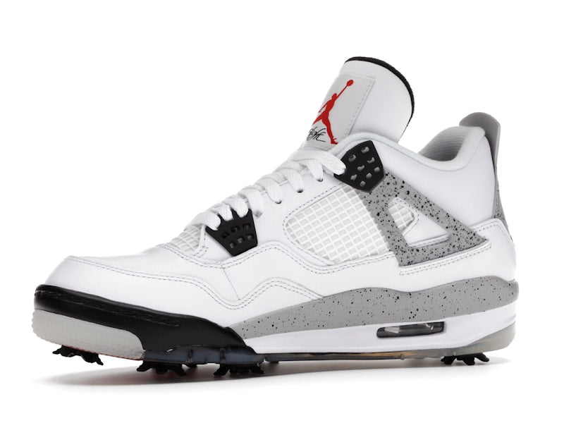 Air Jordan 4 Retro Golf White Cement - White/Tech Grey-Black-Fire Red - CU9981-100 - 17