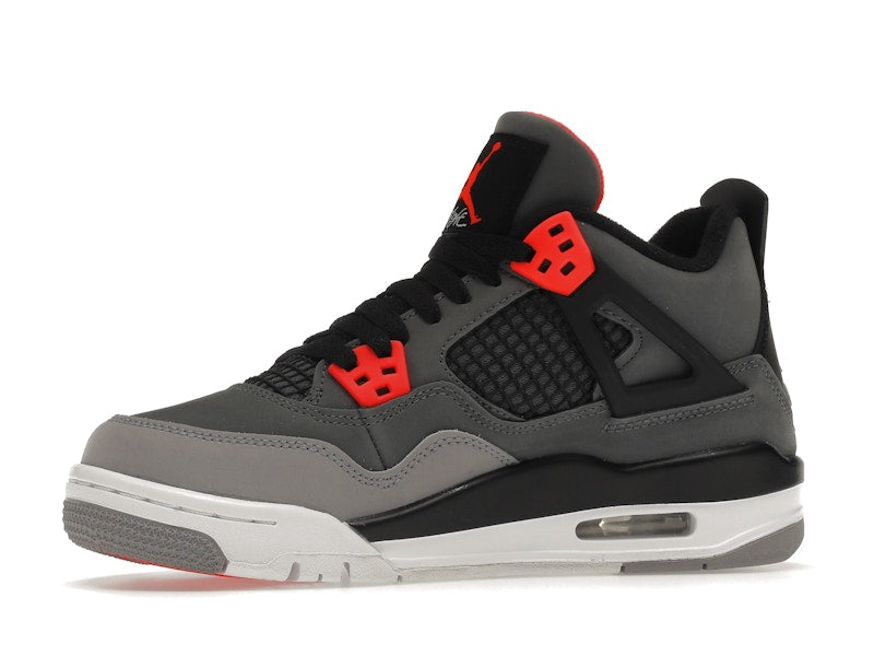 Air Jordan 4 Retro Infrared (GS) - Dark Grey/Infrared 23-Black-Cement Grey - air-jordan-4-retro-infrared-gs - 17