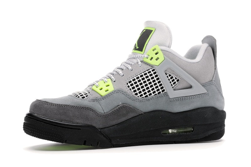 Air Jordan 4 Retro Se Neon (GS) - Cool Grey/Volt-Wolf Grey-Anthracite - CT5343-007 - 17