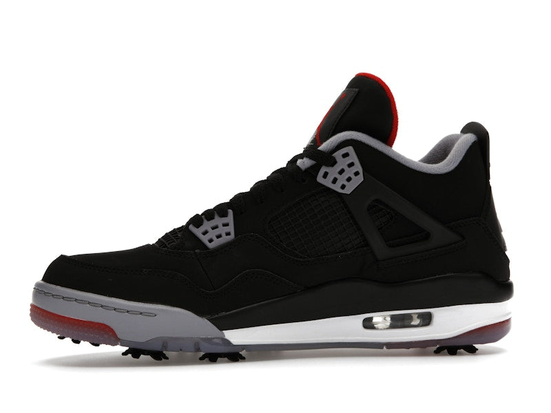 Air Jordan 4 Retro Golf Bred - Black/Fire Red-Cement Grey-White - CU9981-002 - 18