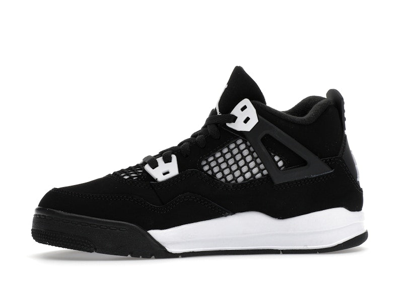 Air Jordan 4 Retro White Thunder (PS) - Black/White/Black - FV4537-001 - 18