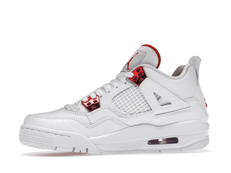 Air Jordan 4 Retro Metallic Red (GS) - White/University Red-Metallic Silver - air-jordan-4-retro-metallic-red-gs - 18