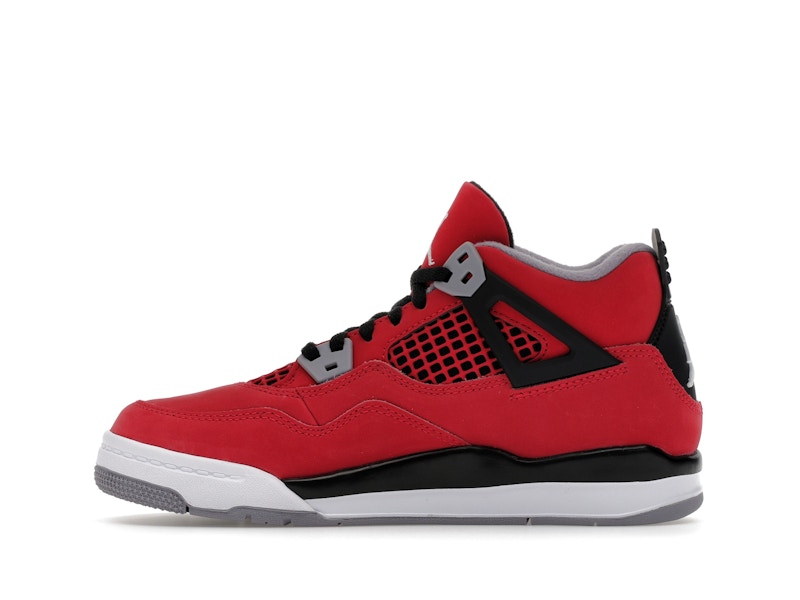 Air Jordan 4 Retro Toro Bravo 2026 (PS) - Fire Red/White/Black/Cement Grey - HV4381-600 - 19