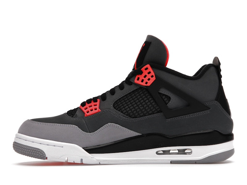 Air Jordan 4 Retro Infrared - Dark Grey/Infrared 23-Black-Cement Grey - DH6927-061 - 19