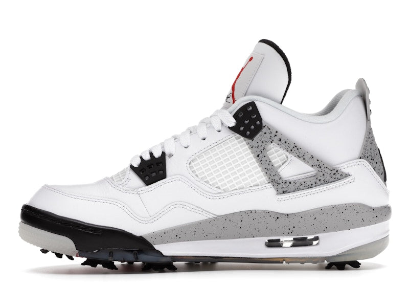 Air Jordan 4 Retro Golf White Cement - White/Tech Grey-Black-Fire Red - CU9981-100 - 19