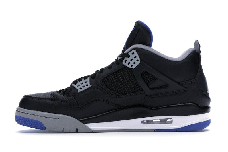 Air Jordan 4 Retro Motorsports Alternate - Black/Game Royal-Matte Silver-White - air-jordan-4-retro-motorsports-alternate - 19